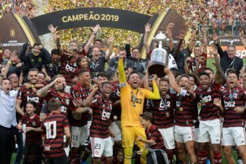 Flamengo o atual campeão da Conmebol e do Brasileiro 2019