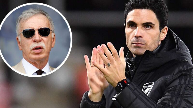 Superliga Europeia: O proprietário do Arsenal, Stan Kroenke, pede desculpas ao técnico Mikel Arteta