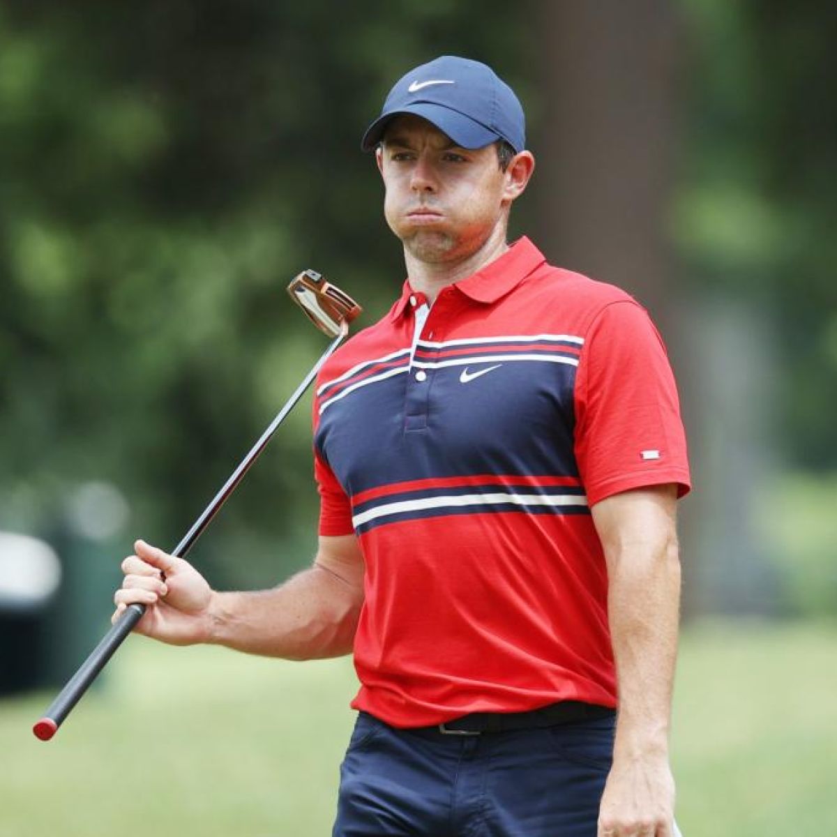 US PGA Championship: Rory McIlroy luta em Kiawah Island enquanto Corey Conners lidera