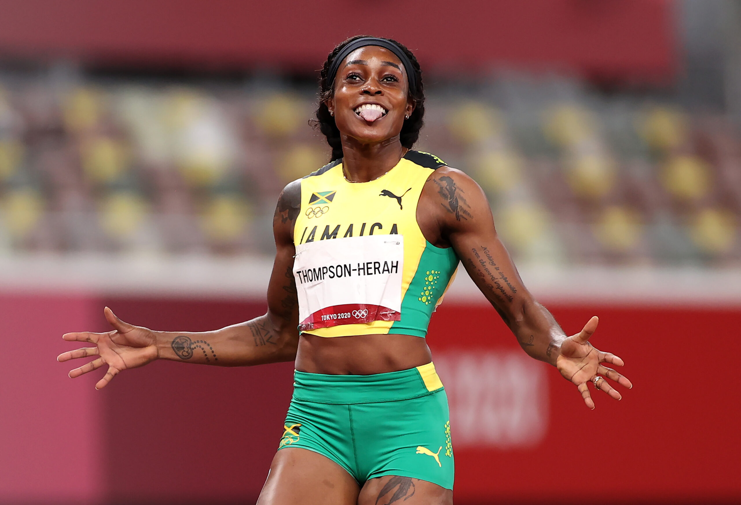 Jogos Olímpicos de Tóquio: Elaine Thompson-Herah completa ‘duplo-duplo’ sem precedentes