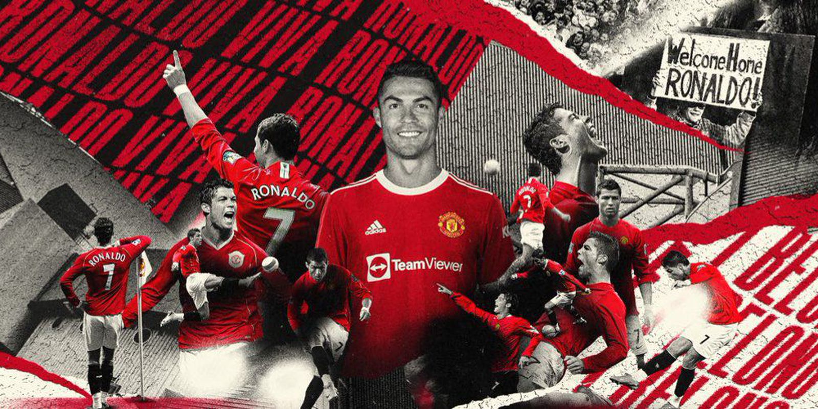 Cristiano Ronaldo: atacante do Manchester United com o número sete