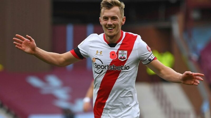 James Ward-Prowse substitui Kalvin Phillips lesionado na selecção da Inglaterra