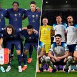 Inglaterra x França se preparam para as históricas quartas de final