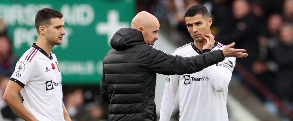 Cristiano Ronaldo nunca me disse que queria deixar o Manchester United, diz Erik ten Hag